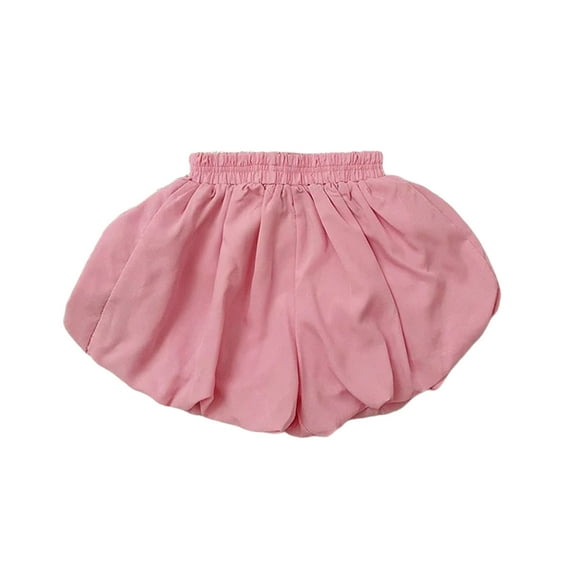 Short for Girls Pink Elastic Athletic Causal Girl Summer Clothes Clothes for Girls 5-6 Years