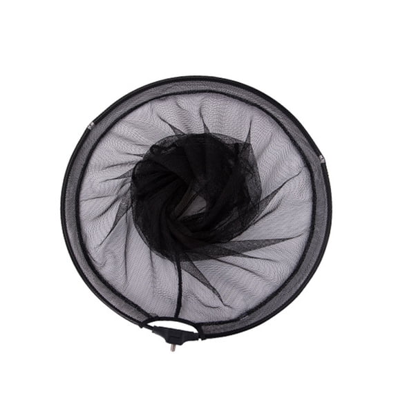 Short-section Portable Fish Landing Hand Net Telescopic Pole Tackle for Angling