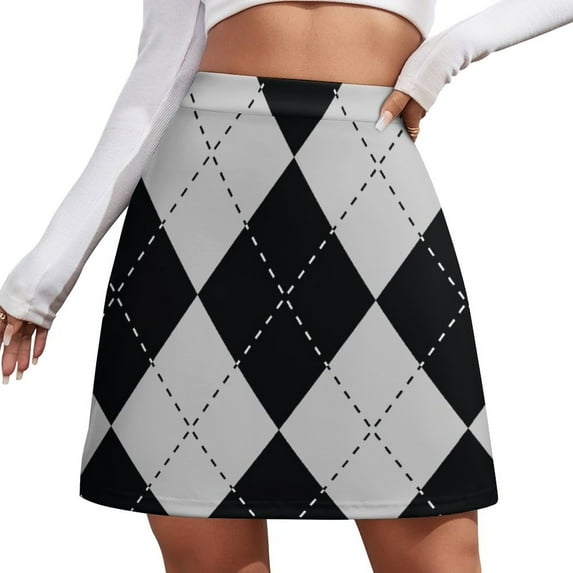 Short skirt Argyle s 9 Grey Mini Clothing luxury clothes women