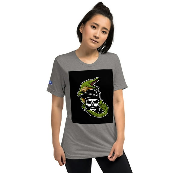 Short sleeve t-shirt (Grey Triblend, S)