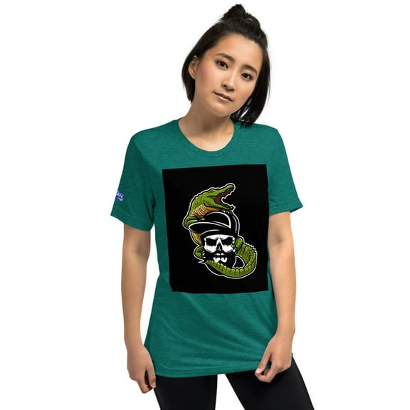 Short sleeve t-shirt (Teal Triblend, XS)