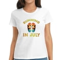 thumbnail image 1 of Short-sleeved Round Neck Tee for Women, 1 of 3