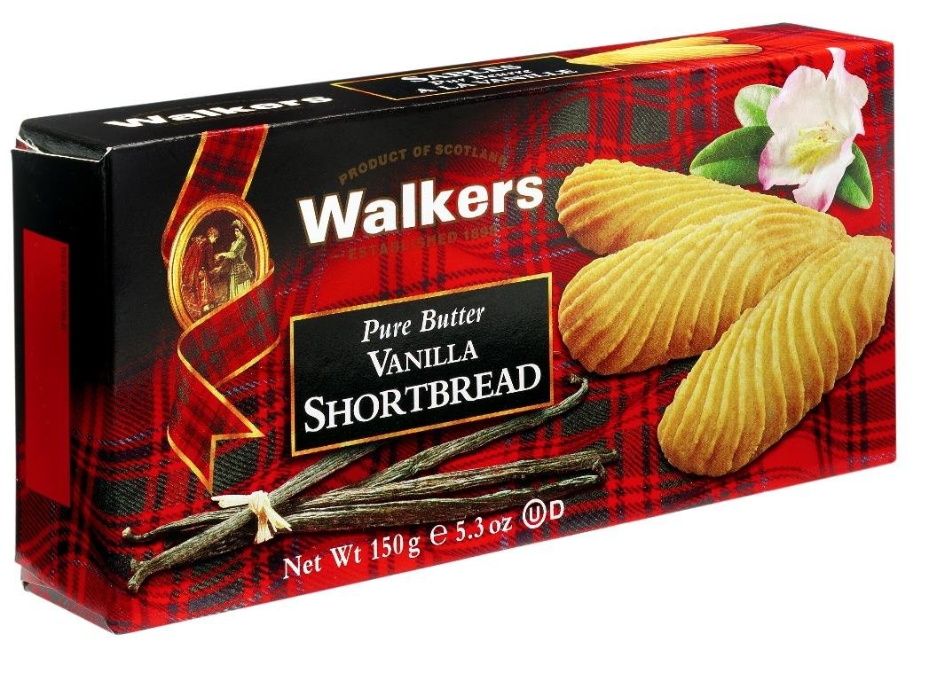 Shortbread Vanilla Shortbread, 5.3-Ounce Boxes (Pack of 12) - Walmart.com