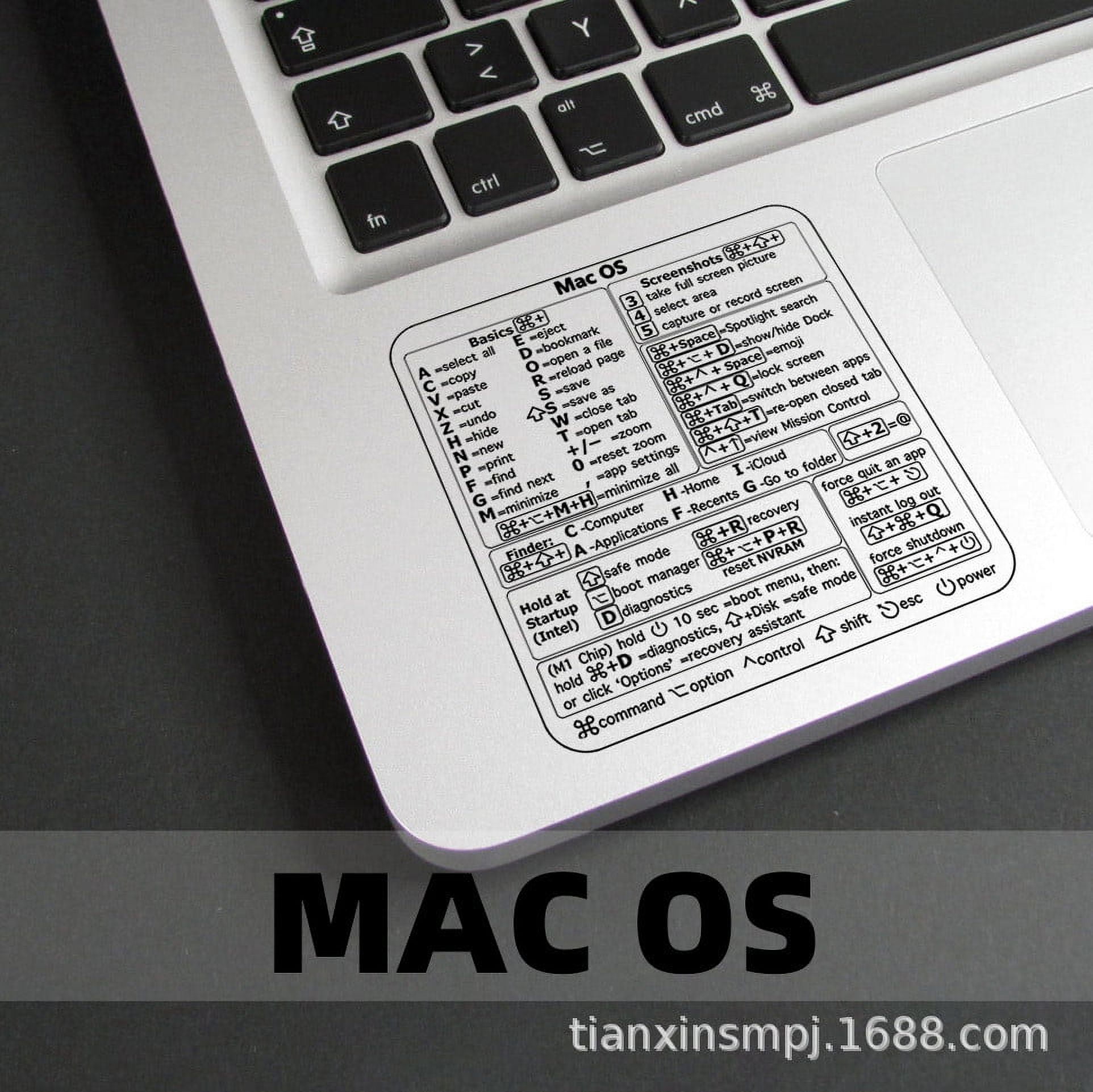 Shortcut Sticker | Reference Guide Keyboard Shortcut Sticker | Work ...