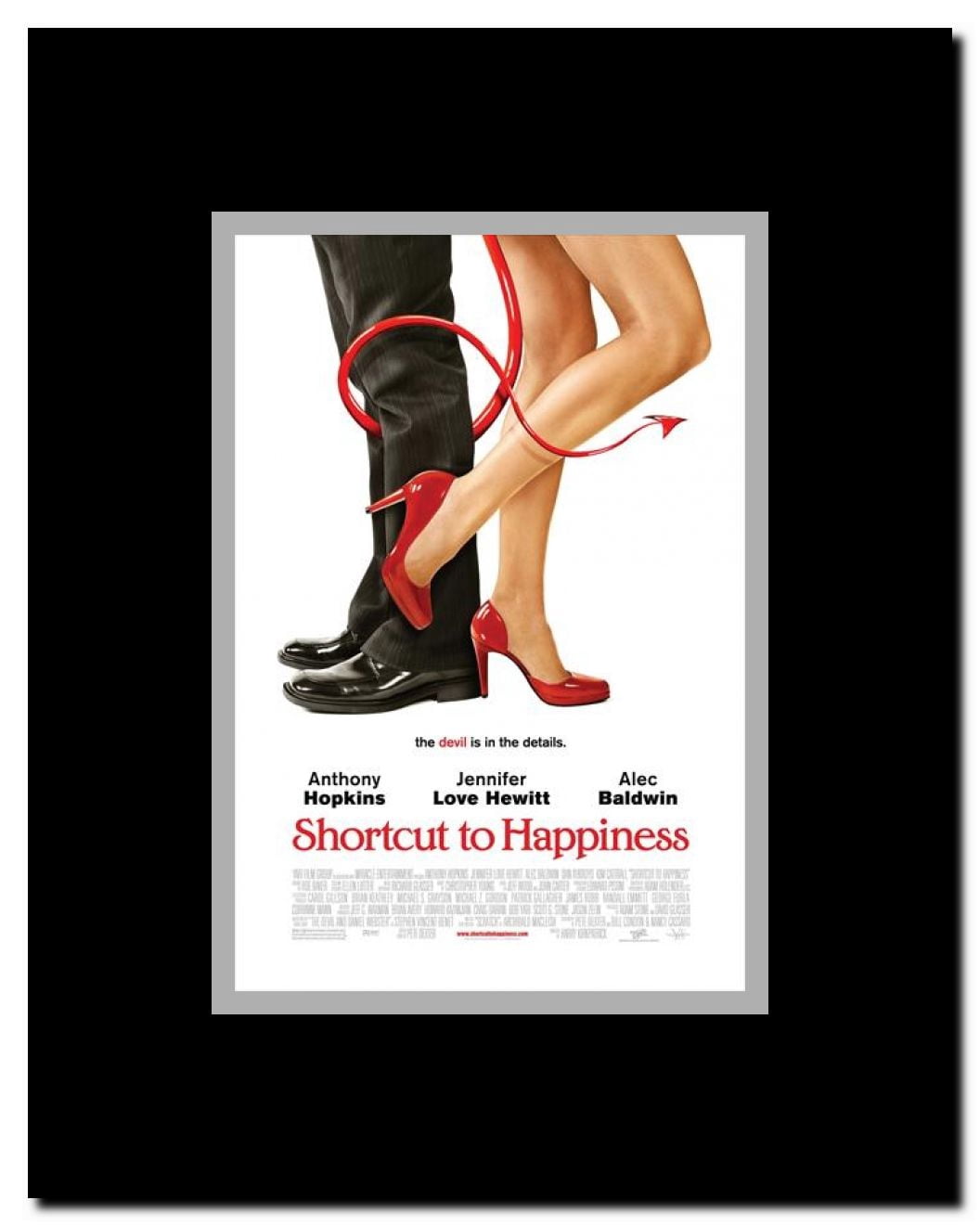 Shortcut to Happiness Framed Movie Poster