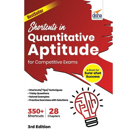 Shortcuts in Quantitative Aptitude for Competitive Exams 3rd Edition, (Paperback)