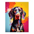 thumbnail image 1 of Shorthaired German Pointer Dog Lover Gift Pet Portrait Colourful Artwork Painting Unframed Wall Art Print Poster Home Decor Premium, 1 of 5