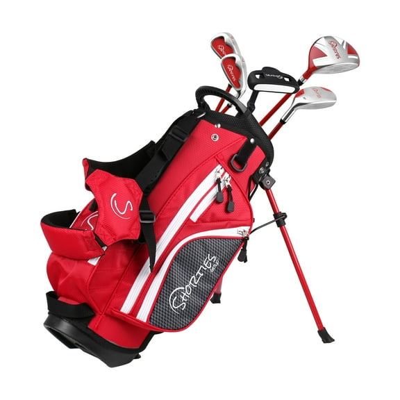Shorties Golf Kid's Golf Club Set (Kids 46"-51" Tall) JUNIOR Red - Right