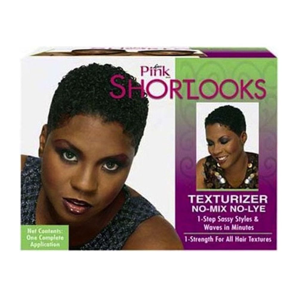 Shortlooks Luster's Pink Short Looks Nolye for all hair textures