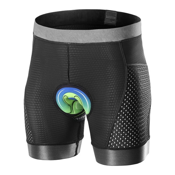 Shorts Arsuxeo Men Cycle Underwear Shorts 5D Gel Padded Quick Dry Bike Riding Shorts