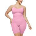 thumbnail image 1 of Shorts Bodysuit for Women Tummy Control Shapewear Seamless Sexy Butt Lifting Workout Bodycon One Piece Short Jumpsuit Plus Size S-XXXL, 1 of 9