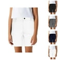 thumbnail image 1 of Shorts for Boys Boys Clothes Summer Boys' Medium Sized Suit Shorts In Solid Color Classic Versatile Casual And Formal School Performance Pants Five Inch Mid Length Pants, 1 of 5