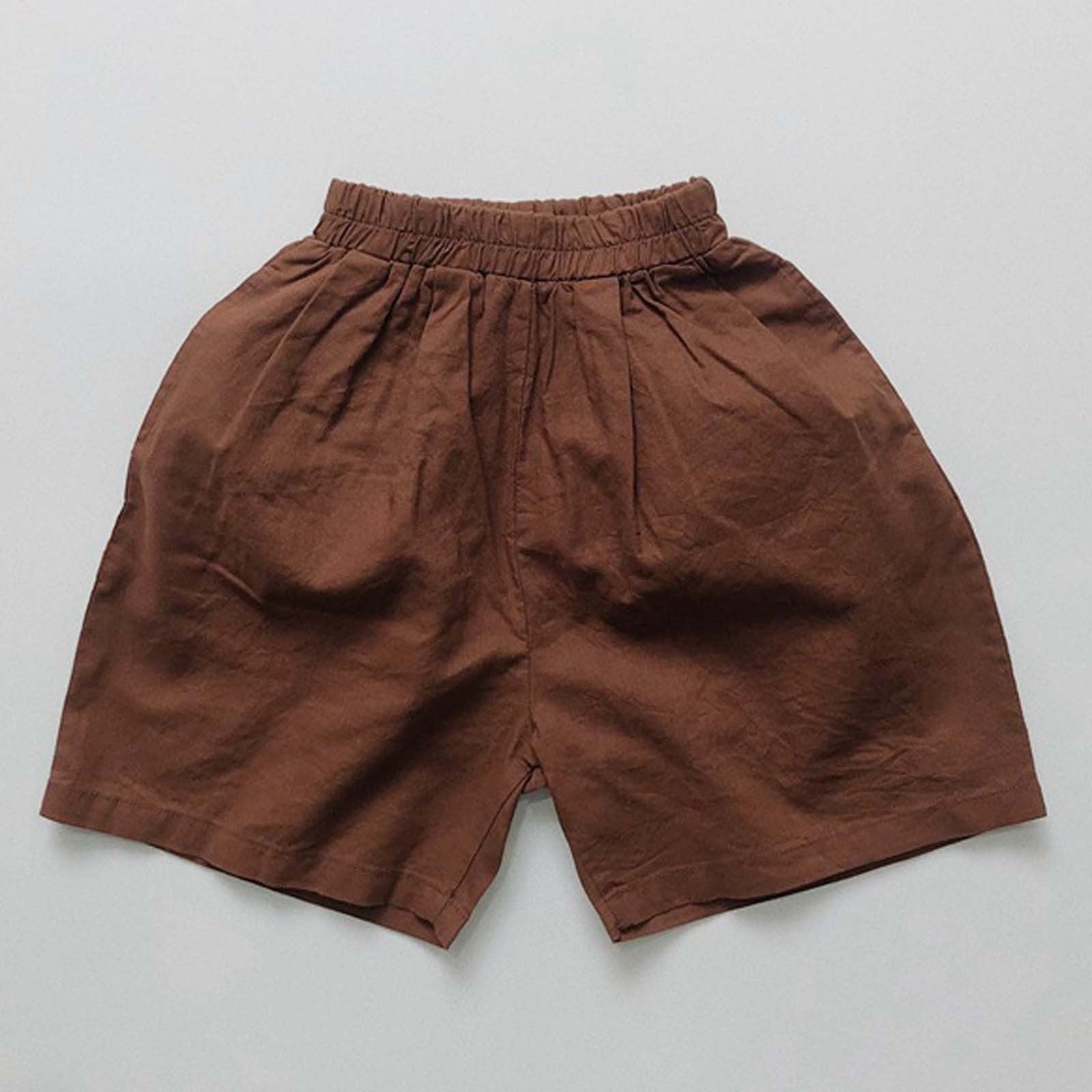 Boys Adjustable Waist Shorts