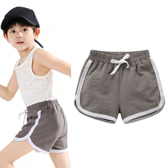 Shorts Boys Grey Boys Athletic Shorts Quick Dry Basketball Shorts For Boys Activewear For Toddler 18-24 Months