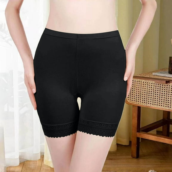 Shorts For Under Dresses Chafing Thigh Bands Underwear Women Girls Lace Stretch Short Pants Organic Underwear Women No Show Women's Boy Shorts Underwear Size 8 Lace Dress Women Shorts Bodysuit plus