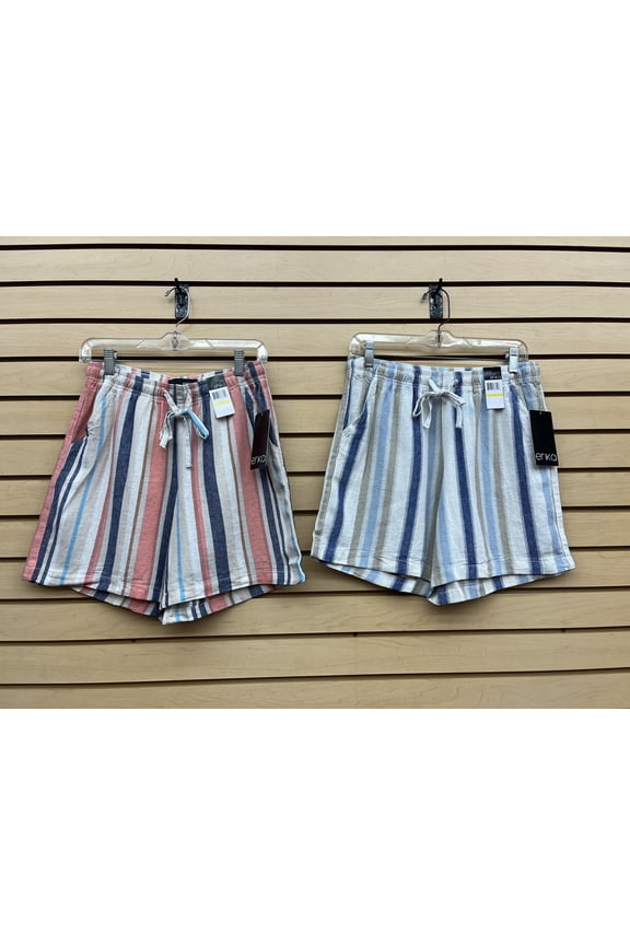Shorts , Erika , Coral / Navy , S