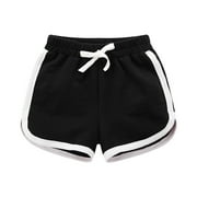 YDOJG Shorts For Girls Baby Shorts Cotton Active Running Sleeping Toddler Kids Big Girl'S Boy'S Summer Beach Sports For 2-3 Years