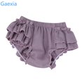 thumbnail image 1 of Shorts For Under Skirts Baby Girls Solid Summer Ruffle Shorts Pants Soft Casual Comfortable Outfit, 1 of 6