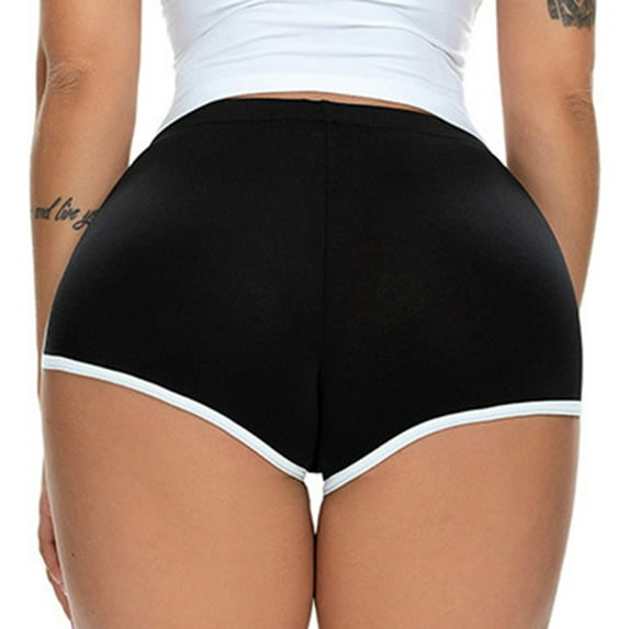 Shorts For Women Sevevn Women's Sexy Booty Shorts Retro Dolphin Shorts Sports Yoga Gym Running Hot Pants