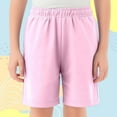 thumbnail image 1 of Shorts Girls Casual Stretch Casual Toddler Shorts 5-6 Years Summer Clothes for Girls, 1 of 3