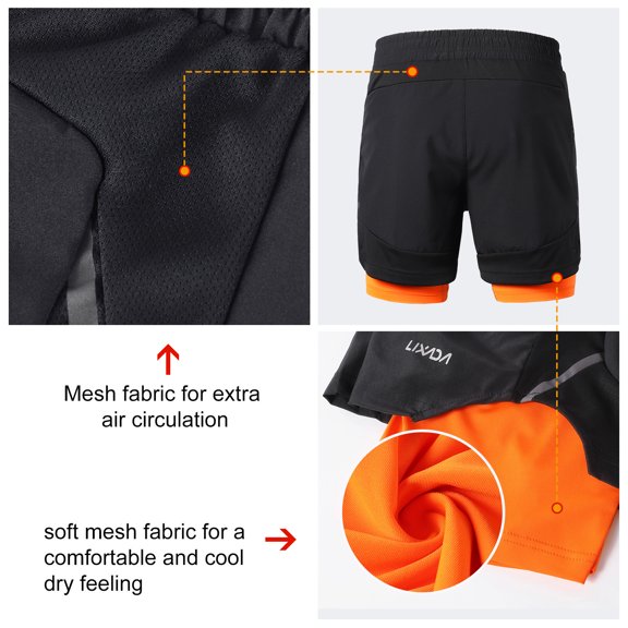 Shorts,Men 2 In Breathable 2 In 1 Eryue Siuke Rookin