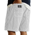 thumbnail image 1 of Shorts for Men Drawstring Waist Elastic Waist Shorts with Pockets Casual Summer Beach Vacation Classic Fit Shorts Moisture Wicking Mid-Length Sweat Shorts,White M, 1 of 2