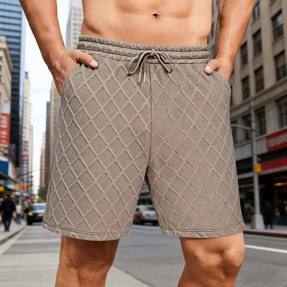 Shorts Men Pack Mens Swim Trunks with Compression Liner Solid Color Bathing Suitss Summer Quick Dry Swimwear Swim Shorts