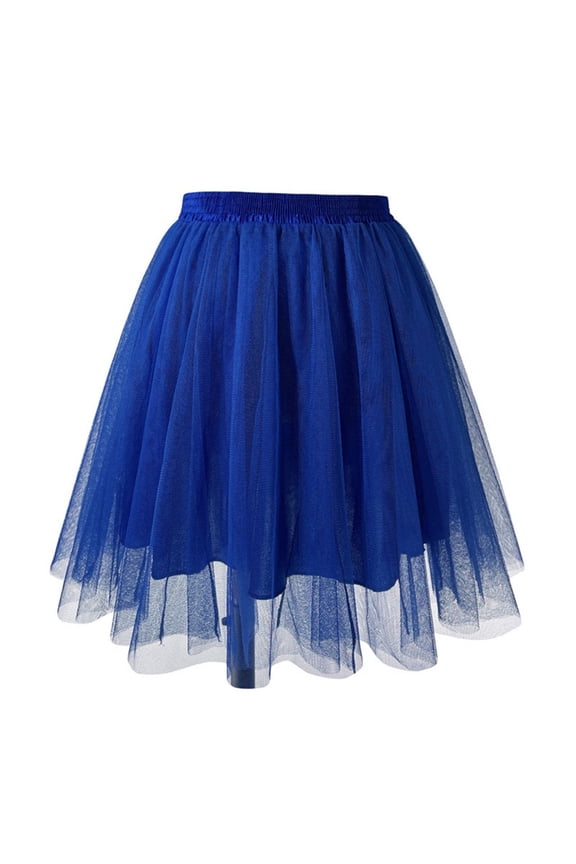 Shorts Underneath Dress Womens Pleated Knee Length Skirt Adult Tutu Dancing Skirt,Blue Women's Safety Short Pants M