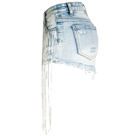 Shorts for Women Plus Size Short Cargos Stretch Elastic Waist Drawstring 2024 Long Bermuda Shorts for Women Below Knee Length Denim Athletic Shorts for Women Women's Shorts 7 Inch Inseam Cotton