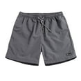 thumbnail image 1 of Shorts for Women Quick Dry Beach Short,Summer Gym Athletic Workout Fitness Sports Running Shorts Elastic Waist Drawstring Casual Short Ladies Holiday Vacation Bottoms Half Pants Sweatpants S-5XL, 1 of 2