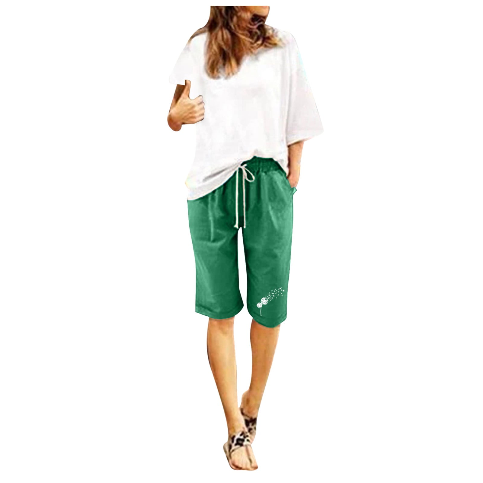 Shorts for Women Trendy Summer Cotton Outdoor Cruise Wear Work High Rise Athletic 7 Pack High Waisted Biker Shorts for Women Summer Shorts for Women 2024 Trendy Womens Dressy Casual Shorts Walmart