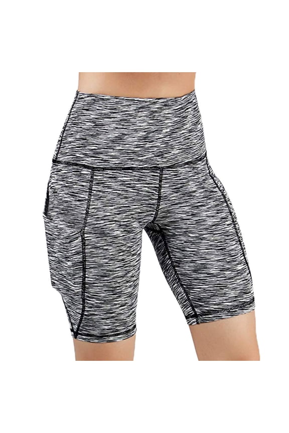 Shorts Womens Clearance Women High Waist Out Pocket Yoga Short Running Athletic Yoga Shorts Pants