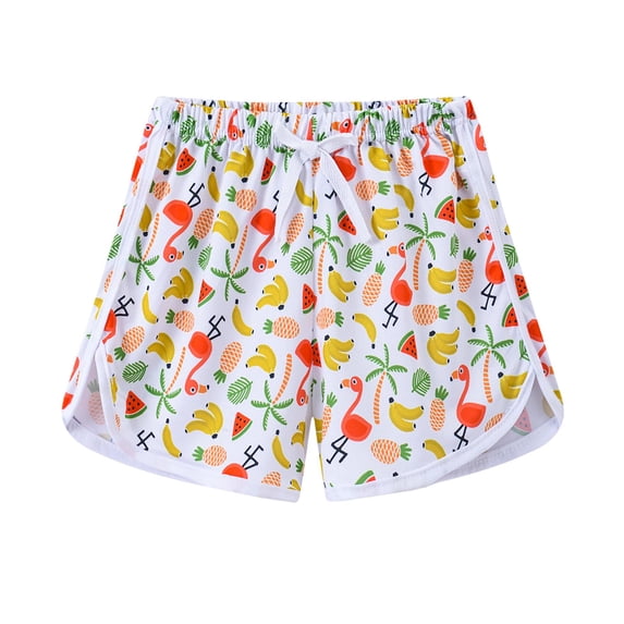 Shorts for Boys Boy's Summer Boho Print Drawstring High Waisted Shorts Vacation Preppy
