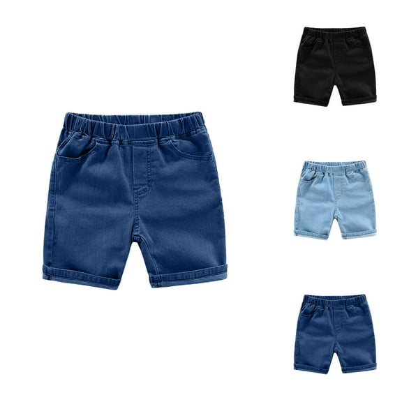 Shorts for Boys Boys Clothes The Children's Baby Boys Girls Toddler Chambray Jeans Pants Shorts