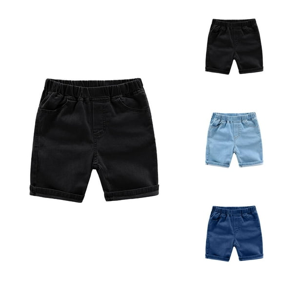 Shorts for Boys Boys Clothes The Children's Baby Boys Girls Toddler Chambray Jeans Pants Shorts