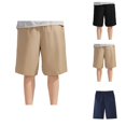 thumbnail image 1 of Shorts for Boys Boys Pants Boy's Summer Thin Style Elastic Waistband Pull On Jogger Shorts With Pocket Casual School Pants And Shorts, 1 of 10