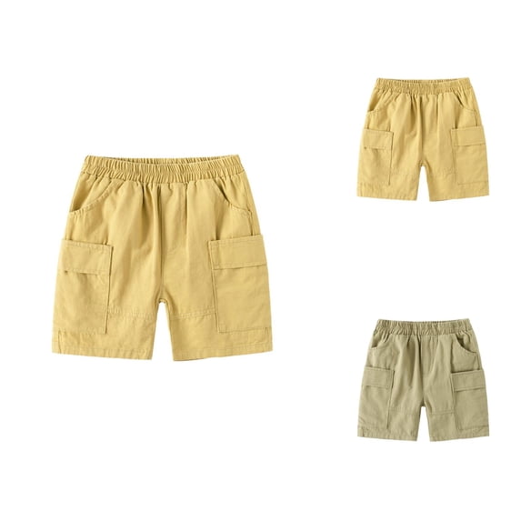 Shorts for Boys Boys Pants Boys Cargo Shorts Summer Casual Comfortable Lightweight Breathable Kids Toddler Pants For Outdoor Play