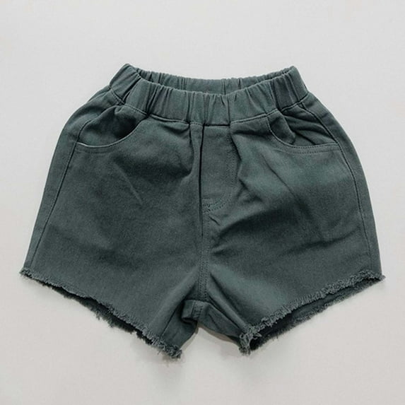 Shorts for Kids Elastic Waist Drawstring Casual Boys Athletic Shorts 5-6 Years Girl Clothing