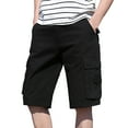 thumbnail image 1 of Shorts for Men – Casual Camo Gym Shorts Men's Casual Style Cargo Shorts Summer Comfortable Outdoor Streetwear Solid Color Loose Fit Shorts, 1 of 4
