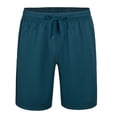 thumbnail image 1 of Shorts for Men Lightweight Athletic Basketball Mesh Short Pants Casual Quick Dry Gym Workout Running Shorts with Pockets Dark Blue S, 1 of 7