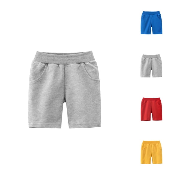 Shorts for Teens Boys Fashion Toddler Girls Boys Kids Sport Soild Casual Shorts Fashion Beach Cargo Pants Shorts