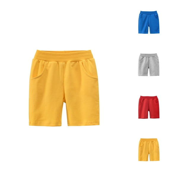 Shorts for Boys Fashion Toddler Girls Boys Kids Sport Soild Casual Shorts Fashion Beach Cargo Pants Shorts