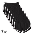 thumbnail image 1 of Shorts for Women Clearance, Xunlbb Women’s Elastic Waist Summer Solid Casual Outing Shorts Pants, 1 of 5