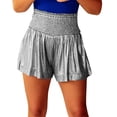 thumbnail image 1 of Shorts for Women European And American New Casual Sports Women's Pants Loose Elastic Waist Hanging Feeling Shorts, 1 of 4