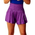 thumbnail image 1 of Shorts for Women European And American New Casual Sports Women's Pants Loose Elastic Waist Hanging Feeling Shorts, 1 of 4