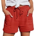 thumbnail image 1 of Shorts for Women Running Swim Athletic High Waist Loose Wide Leg Linen Beach Harem Pants With Pockets, 1 of 7