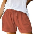 thumbnail image 1 of Shorts for Women Running Swim Athletic High Waisted Knee Length Cargo Shorts for Hiking, 1 of 4