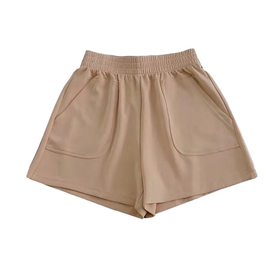 Shorts for Women Running Swim Athletic High Waisted Wide Leg Summer Shorts With Pockets
