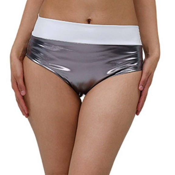 Shorts for Women Summer Elastic High Waisted Carnival Color Matching Sexy Triangle Trendy Casual Shorts S-2XL