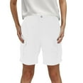 thumbnail image 1 of Shorts for Women Summer Solid Color Pocket Casual High Waist Hot Bermuda Cargo Board Gym White Bottoms Sizes XL, 1 of 6